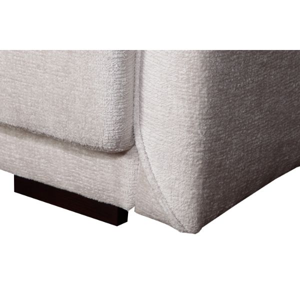 Canapea extensibila L 265 cm alb murdar Soho