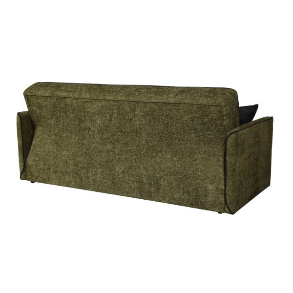 Canapea extensibila L 210 cm verde olive Soho