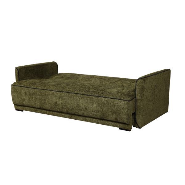 Canapea extensibila L 210 cm verde olive Soho