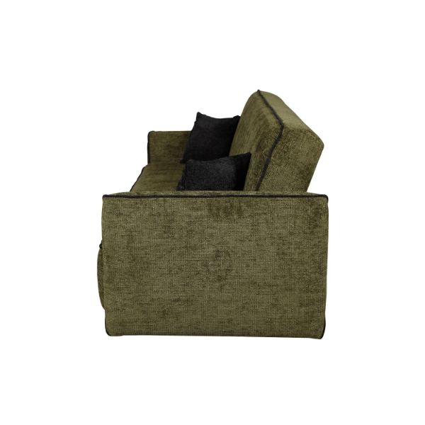 Canapea extensibila L 210 cm verde olive Soho