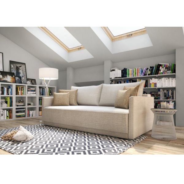 Canapea extensibila 220 cm crem Soho