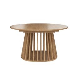 	Masa ovala extensibila 144/186 cm stejar Frida