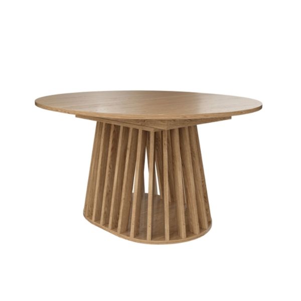 	Masa ovala extensibila 144/186 cm stejar Frida