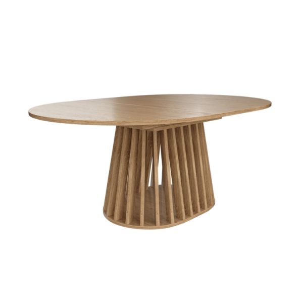 	Masa ovala extensibila 144/186 cm stejar Frida