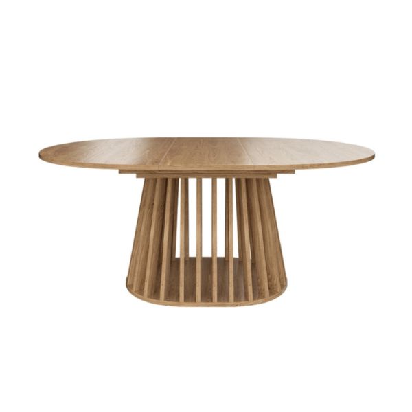 	Masa ovala extensibila 144/186 cm stejar Frida