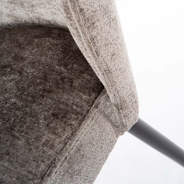 	Scaun gri boucle/negru Aniel Plus