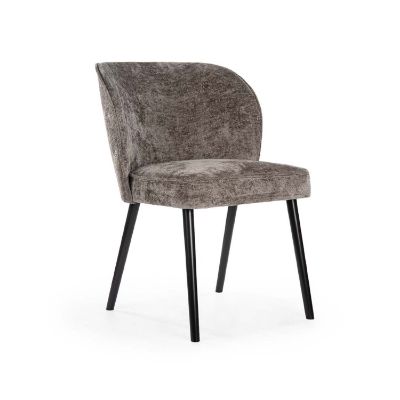 Scaun gri boucle/negru Aniel Plus