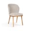 Scaun tapitat gri boucle/stejar Aniel Pro