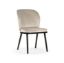 Scaun tapitat bej/negru Aniel Pro