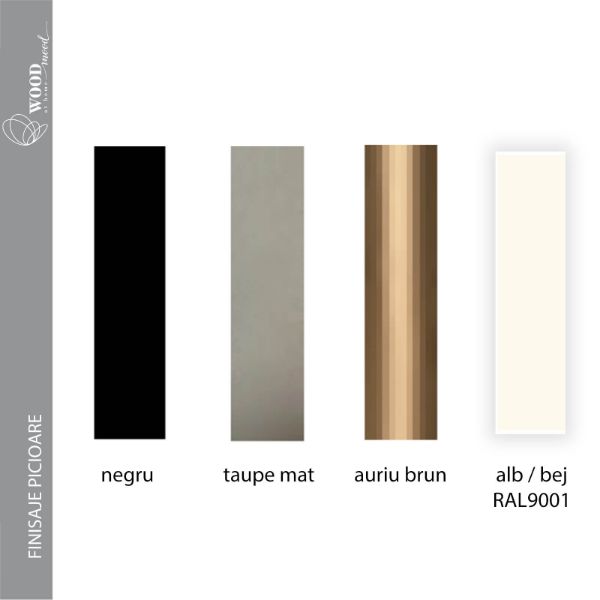 Scaun rotativ gri/stejar Aniel Twist