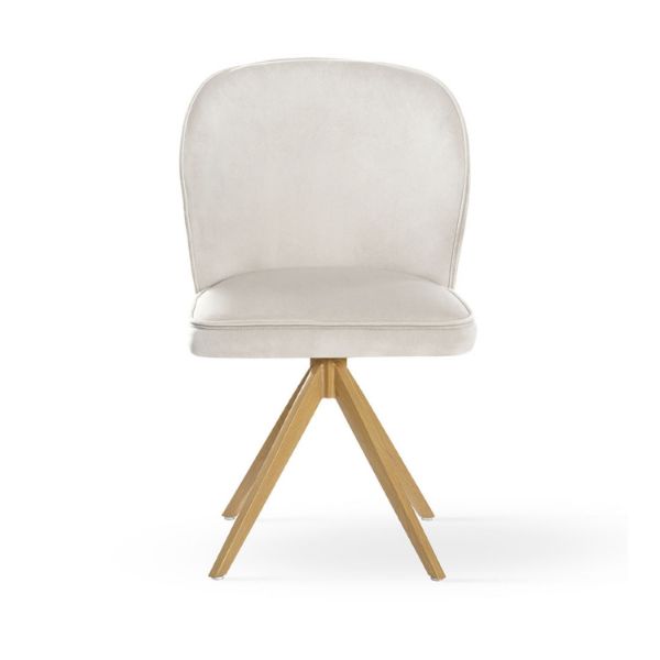 Scaun rotativ gri/stejar Aniel Twist