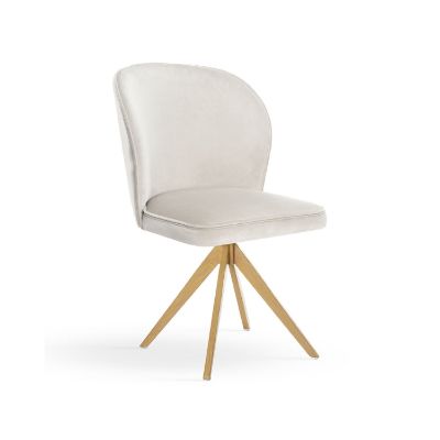 Scaun rotativ gri/stejar Aniel Twist