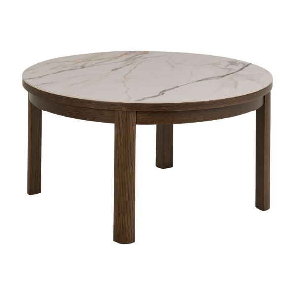 Masuta cafea 90 cm crem/stejar afumat Southampton