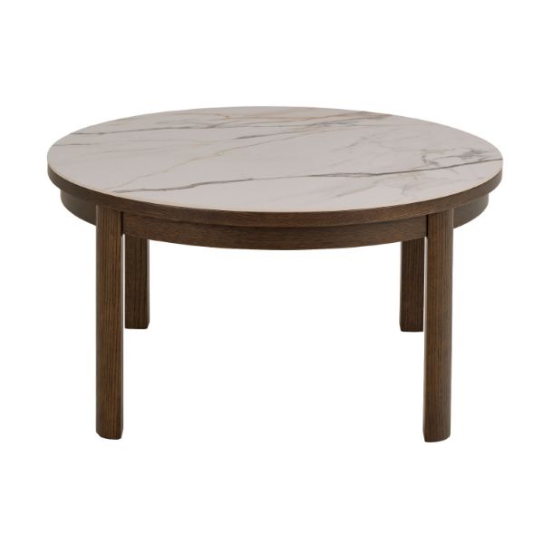 Masuta cafea 90 cm crem/stejar afumat Southampton