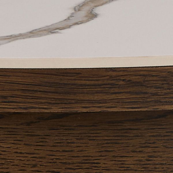 Masuta cafea 90 cm crem/stejar afumat Southampton