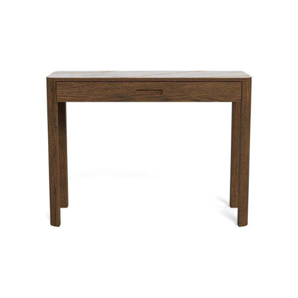 Consola fixa crem/stejar afumat Southampton