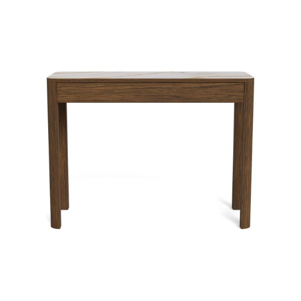 Consola fixa crem/stejar afumat Southampton