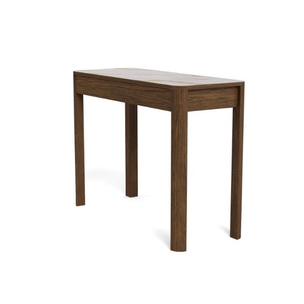 Consola fixa crem/stejar afumat Southampton