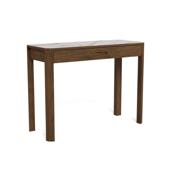 Consola fixa crem/stejar afumat Southampton