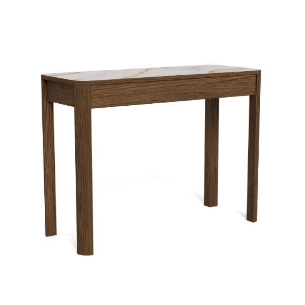 Consola fixa crem/stejar afumat Southampton