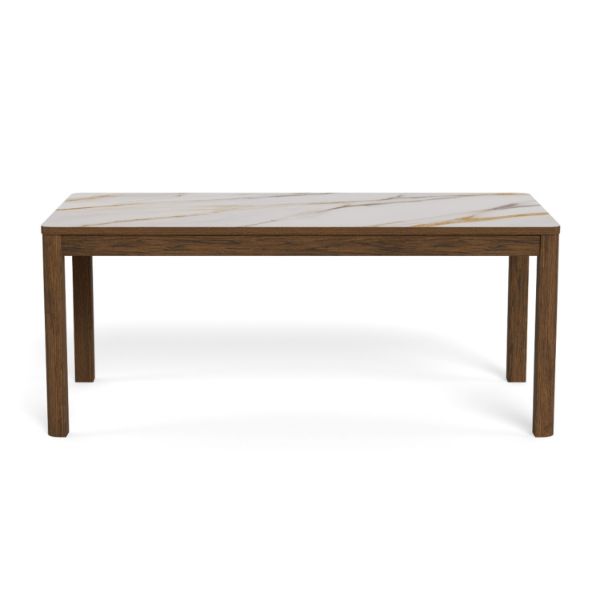 Masa fixa 180 cm crem/stejar afumat Southampton