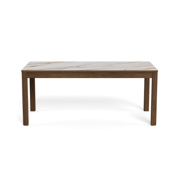 Masa fixa 180 cm crem/stejar afumat Southampton