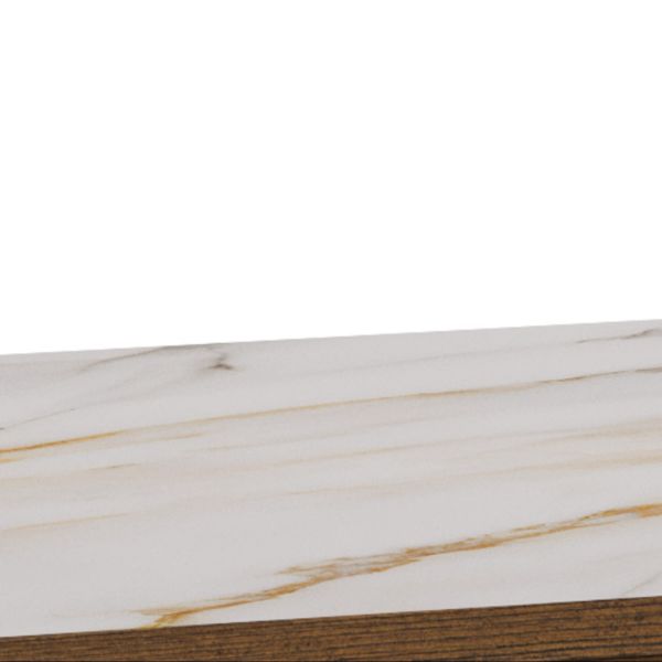 Masa fixa 180 cm crem/stejar afumat Southampton