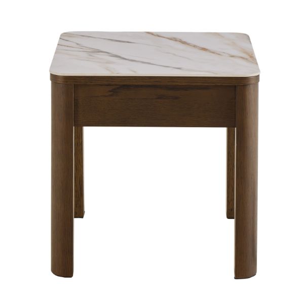 Masa laterala crem/stejar afumat Southampton