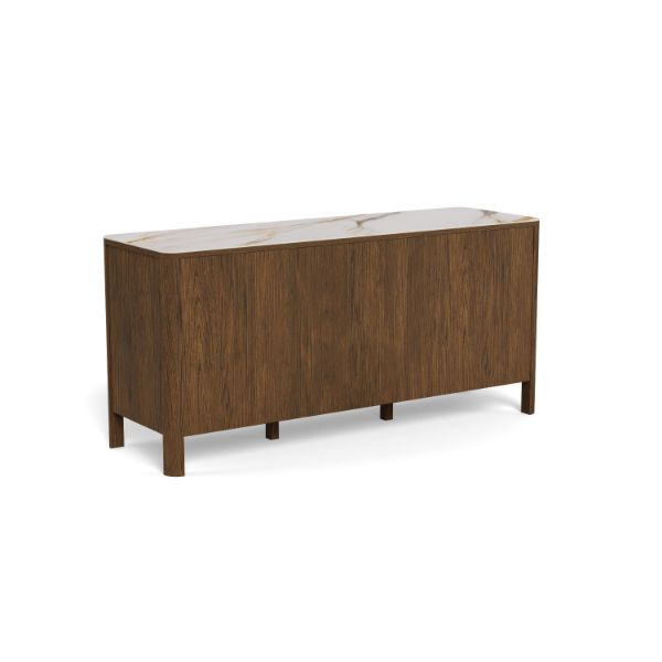 Bufet 2 usi 2 sertare crem/stejar afumat Southampton