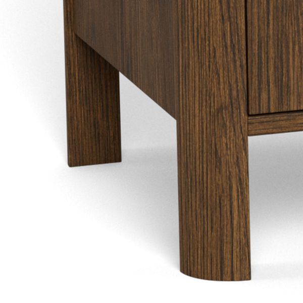 	Comoda TV 2 usi crem/stejar afumat Southampton