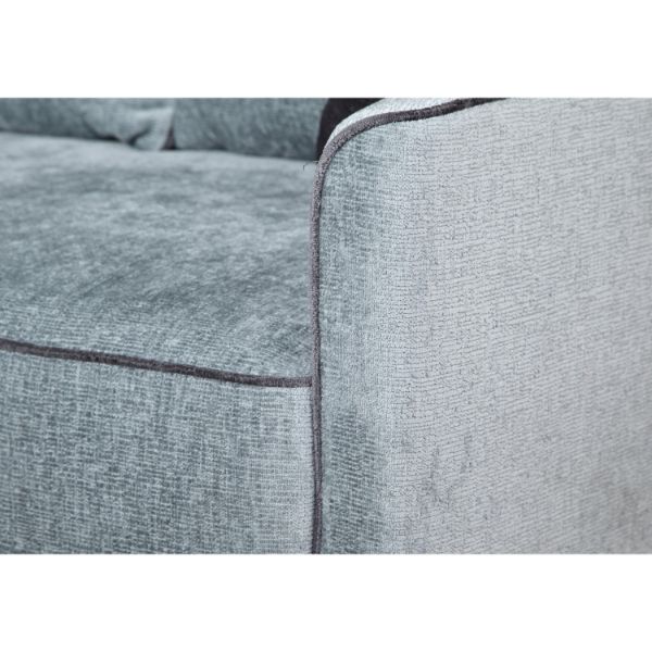 Coltar extensibil L stanga 3 locuri gri Soho