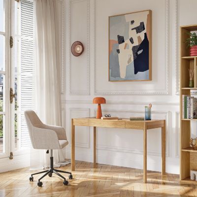 	Birou cu 1 sertar stejar natur Will