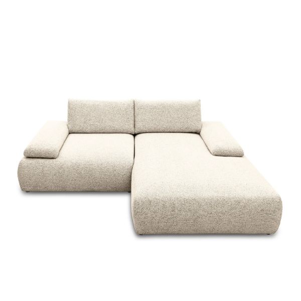 Coltar fix dreapta L, mic, crem Orson