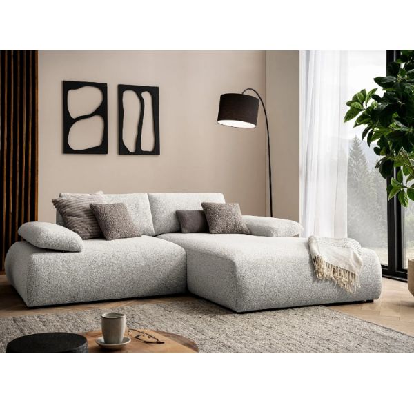 	Coltar fix dreapta L, mic, gri Orson