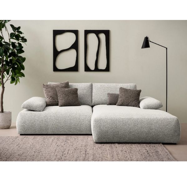 	Coltar fix dreapta L, mic, gri Orson