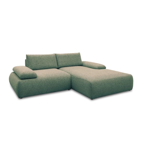 Coltar fix dreapta L, mic, verde Orson