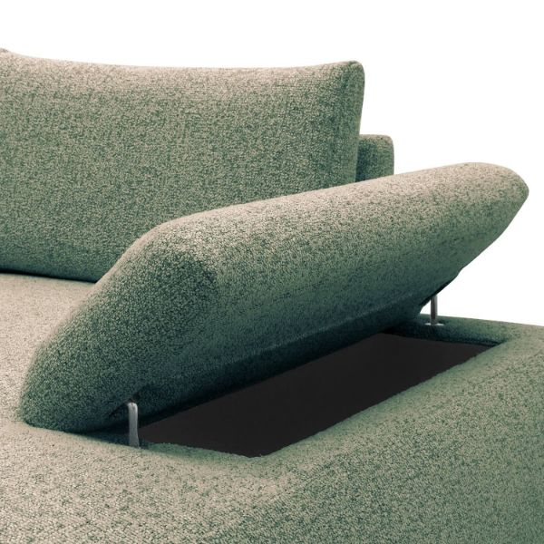 Coltar fix dreapta L, mic, verde Orson