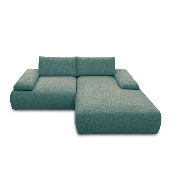 Coltar fix dreapta L, mic, turcoaz Orson