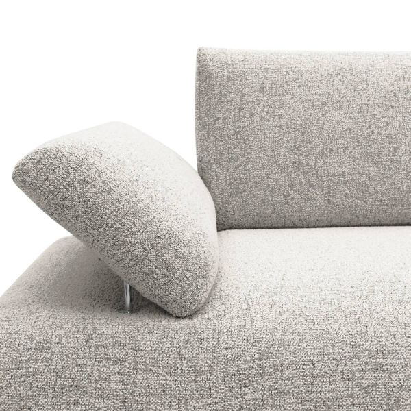 Coltar fix dreapta L, mare, gri Orson