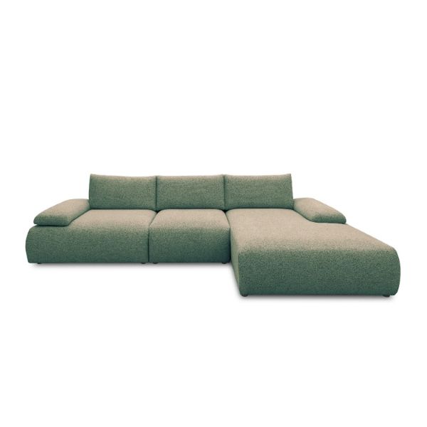 Coltar fix dreapta L, mare, verde Orson