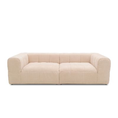 	Canapea fixa 3 locuri roz Omar