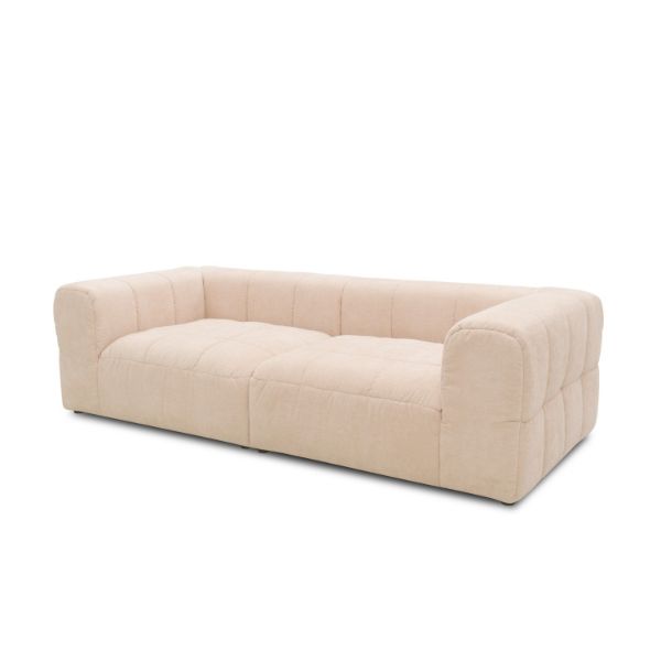 	Canapea fixa 3 locuri roz Omar