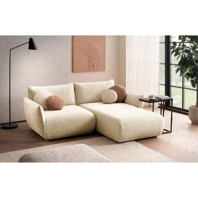 	Coltar fix dreapta L, mic, crem Ocean