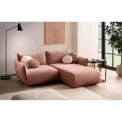 	Coltar fix dreapta L, mic, roz prafuit Ocean