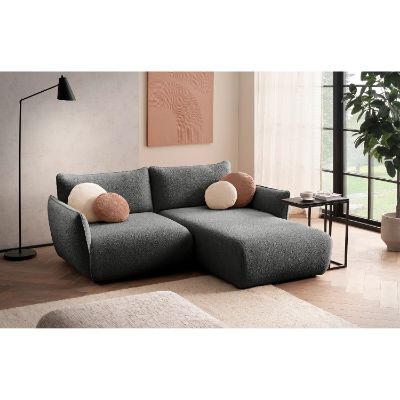 Coltar fix dreapta L, mic, gri inchis Ocean