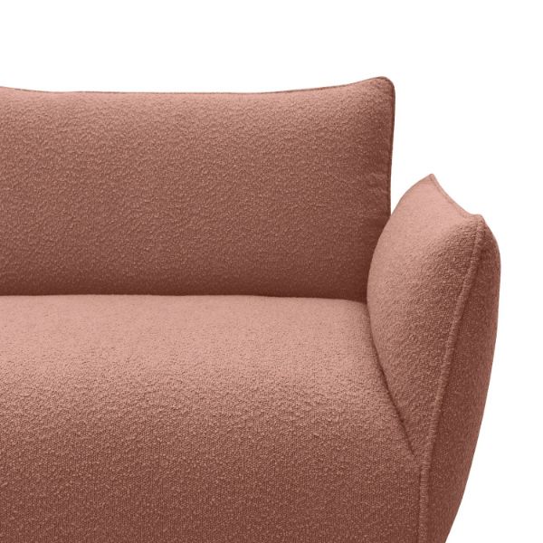 Coltar fix stanga L, mare, roz prafuit Ocean