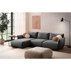 Coltar fix stanga L, mare, gri inchis Ocean