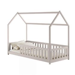 Pat casuta 90 x 200 cm lemn masiv casmir Noah