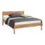 Pat 160 x 200 cm lemn masiv stejar Waden 