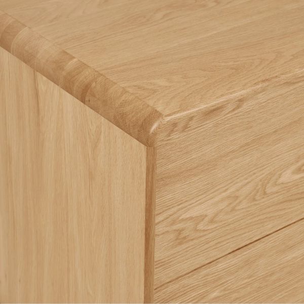  Bufet cu 2 usi 2 sertare stejar natur Darwin